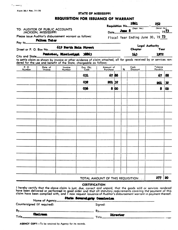 SCR ID # 97-92-0-47-1-1-1