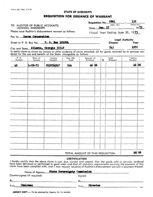 SCR ID # 97-92-0-166-1-1-1