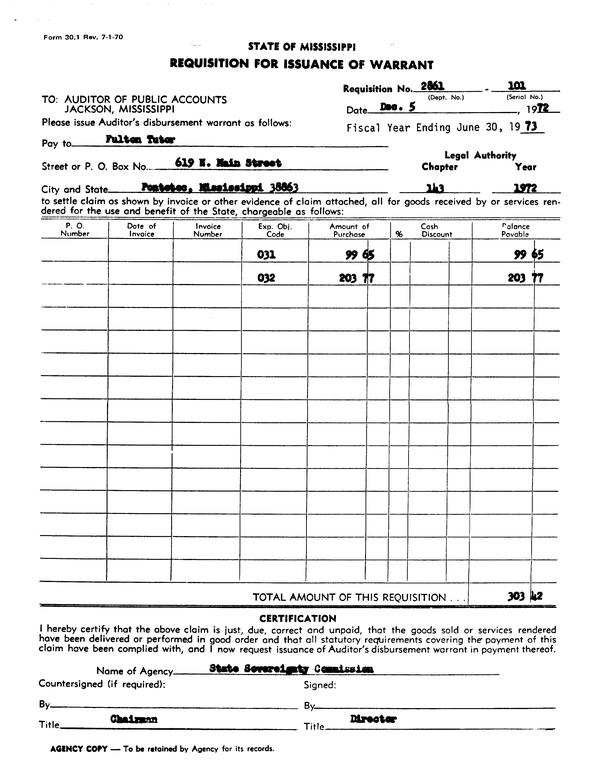 SCR ID # 97-92-0-197-1-1-1