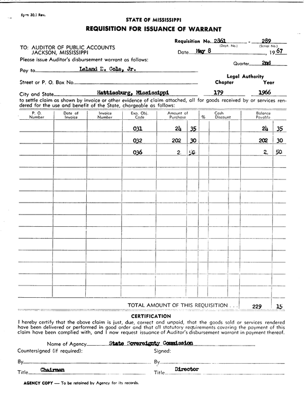 SCR ID # 97-95-0-64-1-1-1