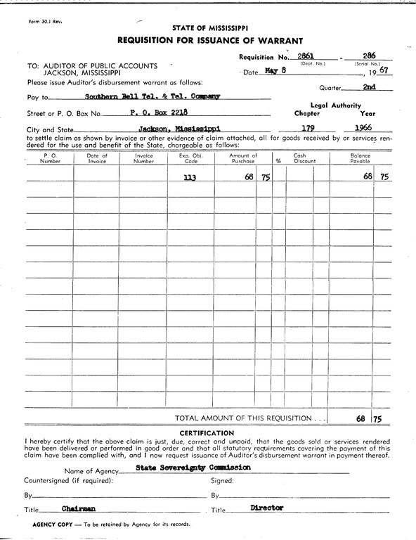 SCR ID # 97-95-0-67-1-1-1