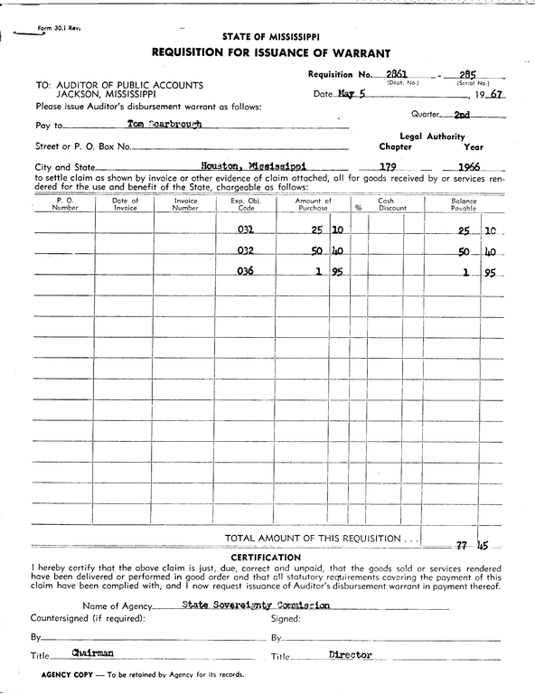 SCR ID # 97-95-0-68-1-1-1