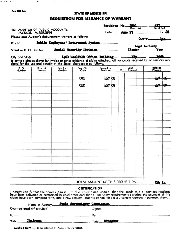 SCR ID # 97-96-0-9-1-1-1