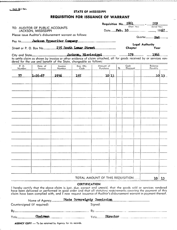 SCR ID # 97-95-0-146-1-1-1