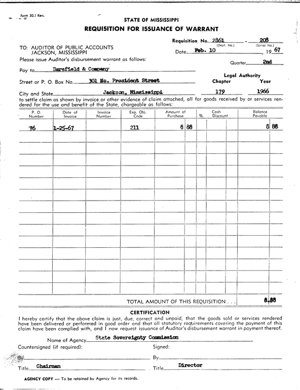 SCR ID # 97-95-0-147-1-1-1