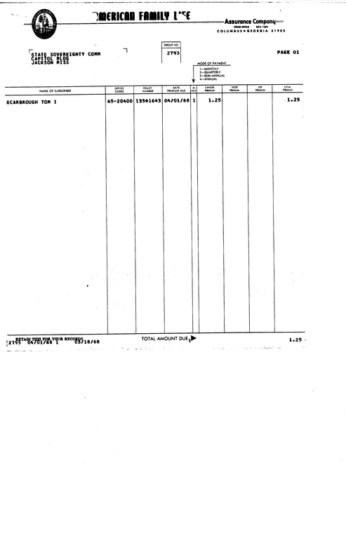 SCR ID # 97-96-0-81-2-1-1