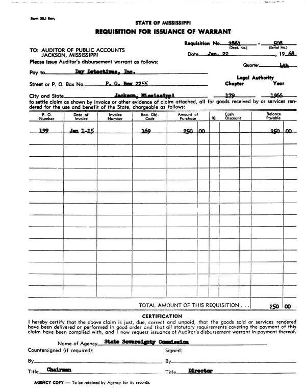 SCR ID # 97-96-0-131-1-1-1
