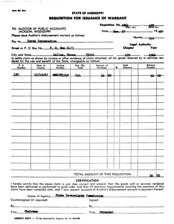 SCR ID # 97-96-0-144-1-1-1