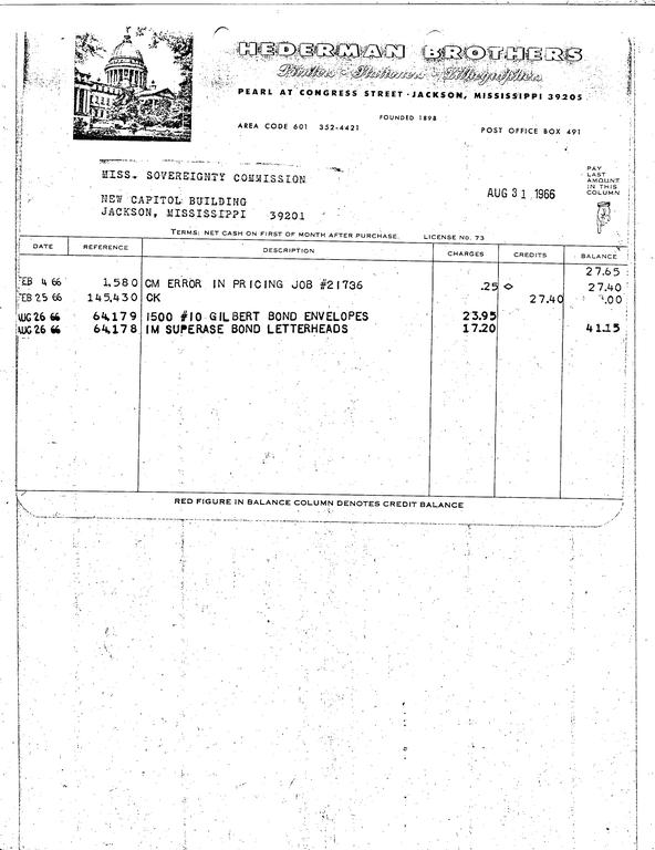 SCR ID # 97-95-0-274-3-1-1