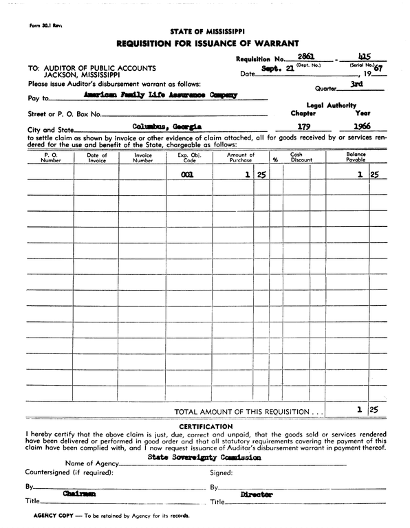 SCR ID # 97-96-0-226-1-1-1