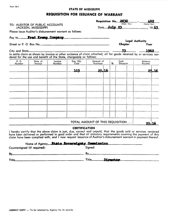 SCR ID # 97-97-2-121-1-1-1