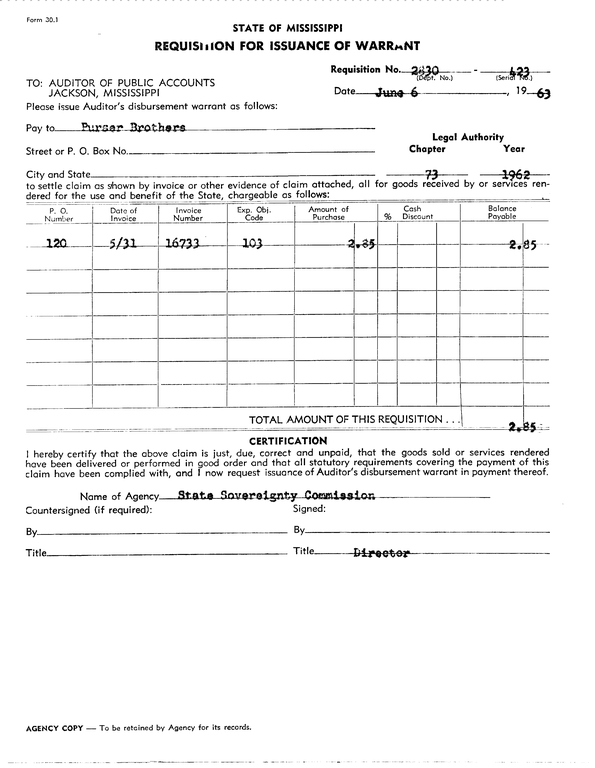 SCR ID # 97-97-2-190-1-1-1