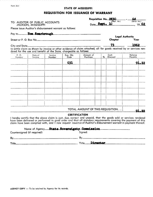 SCR ID # 97-97-3-250-1-1-1
