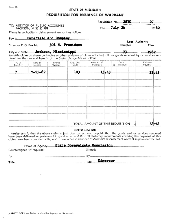 SCR ID # 97-97-3-291-1-1-1