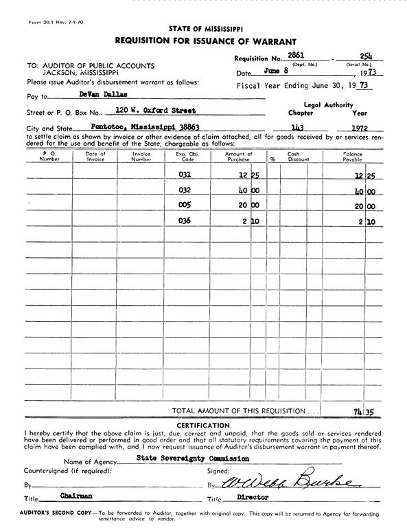 SCR ID # 97-101-0-45-1-1-1