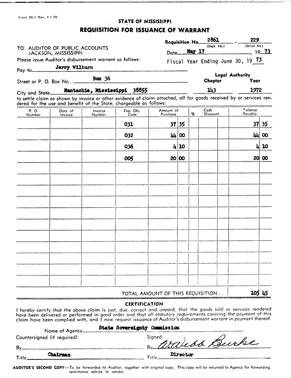 SCR ID # 97-101-0-70-1-1-1