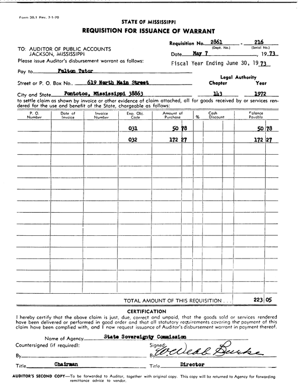 SCR ID # 97-101-0-83-1-1-1