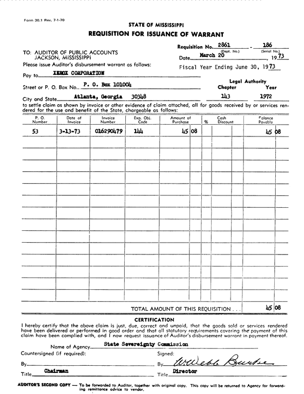 SCR ID # 97-101-0-113-1-1-1