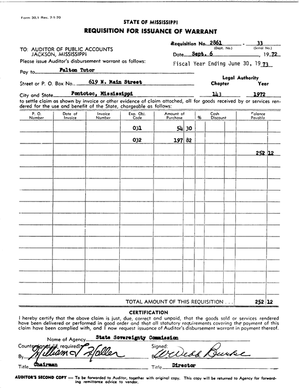 SCR ID # 97-101-0-265-1-1-1