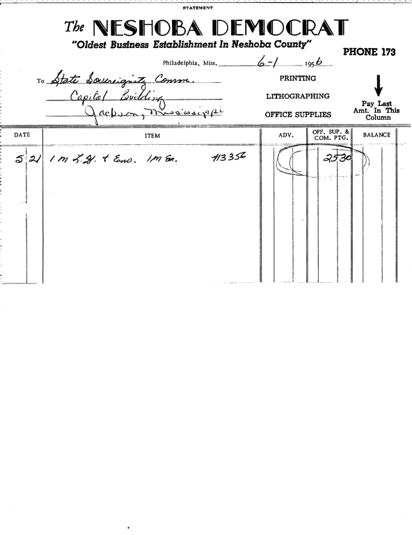 SCR ID # 97-104-0-276-3-1-1