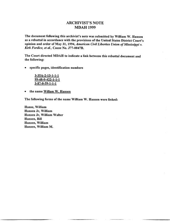 SCR ID # 50-7-0-1-1-1-1